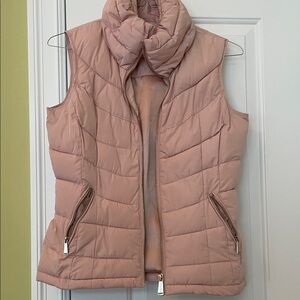 Calvin Klein Pink Puffer Vest XS